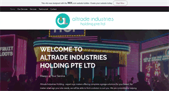 Desktop Screenshot of altradeindustries.com